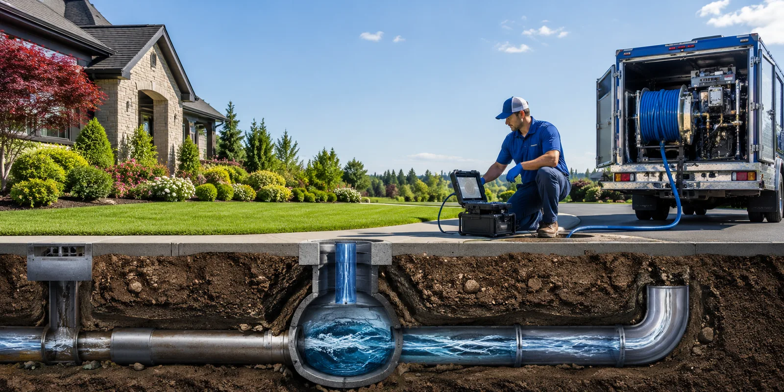 Drainage restoration information for Nabb, IN